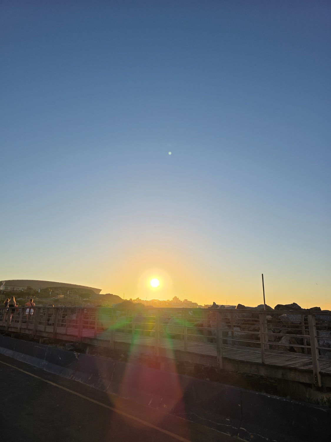 Golden hour over the Cape